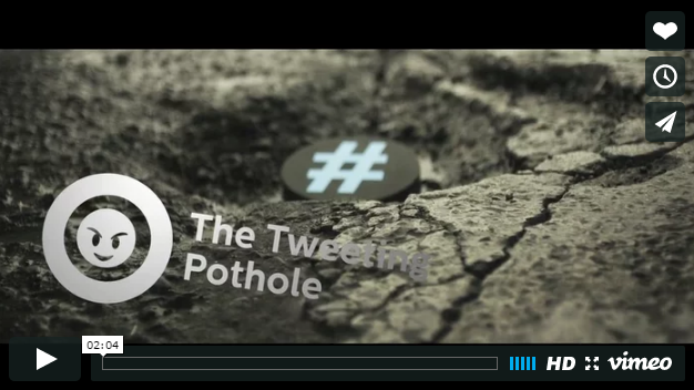 Bringing Social Media to Life: The Tweeting Pothole